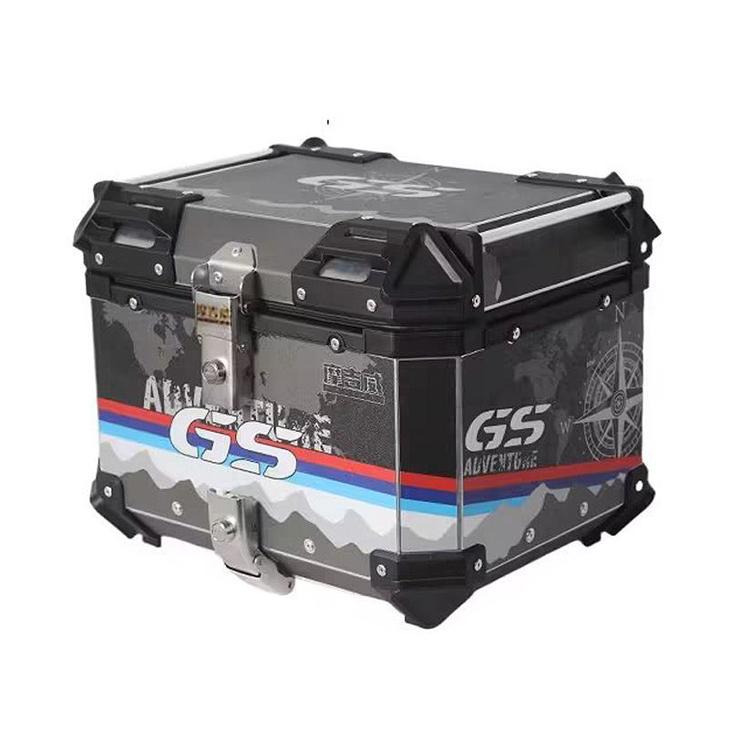 Aluminum Top Case Luggage Box 45L 55L - 36L 45L 55L 65L Aluminum Motorcycle