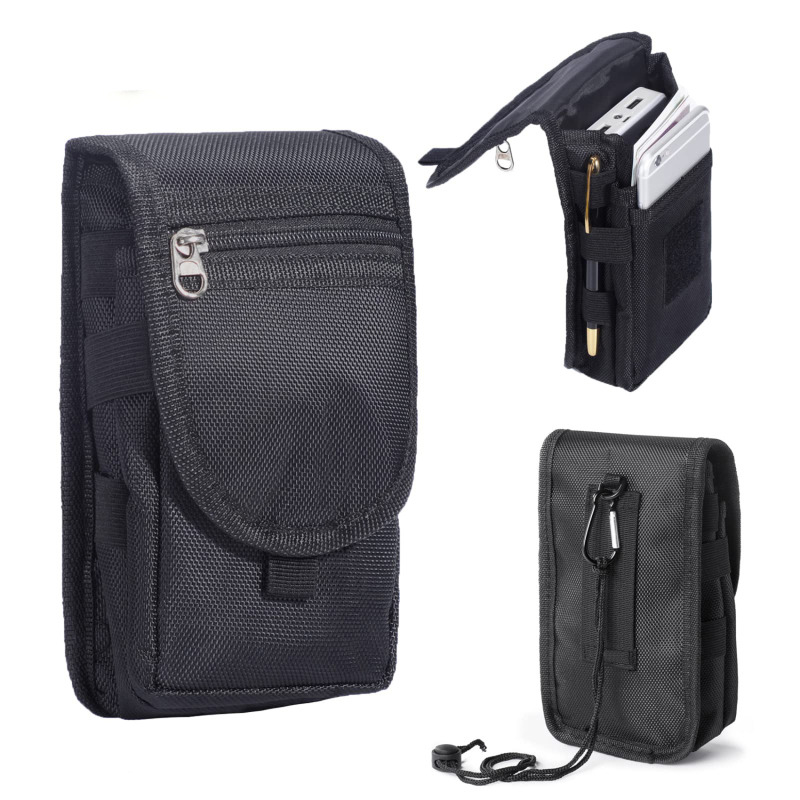 Motorcycle Leg Bag Drop Thigh Pouch - Men's Waterproof Oxford Drop Waist Leg