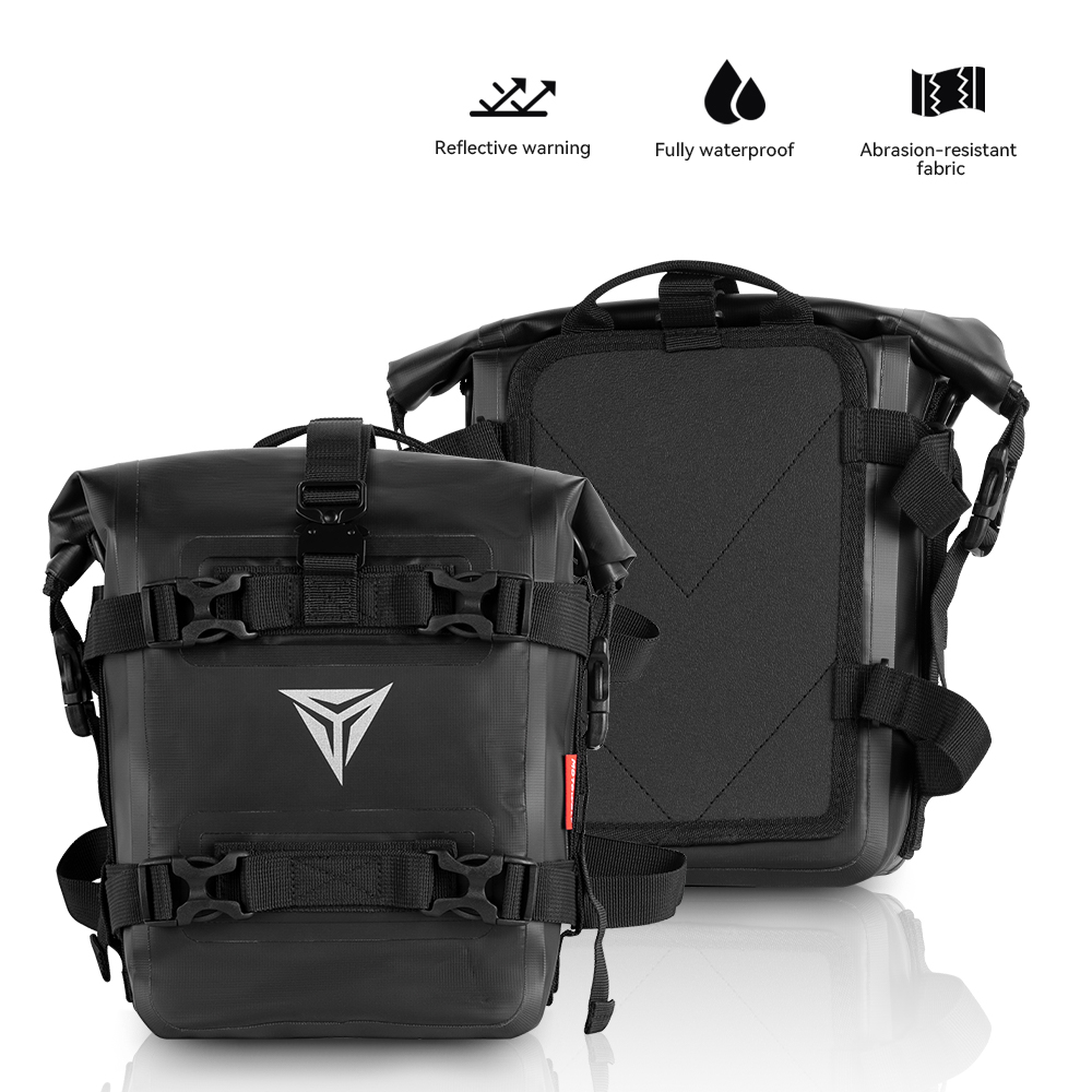 Motorcycle Crash Bar Waterproof Dry Bag - Outdoor Tank Side Bag Motorcycle Saddle