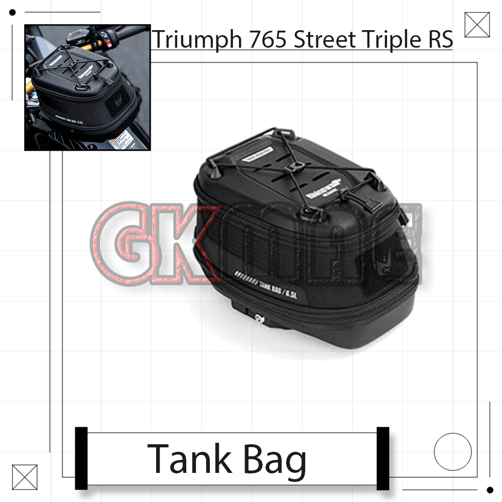 Motorcycle Tank Bag Magnetic Quick Release - For Triumph 765 Street Triple RS