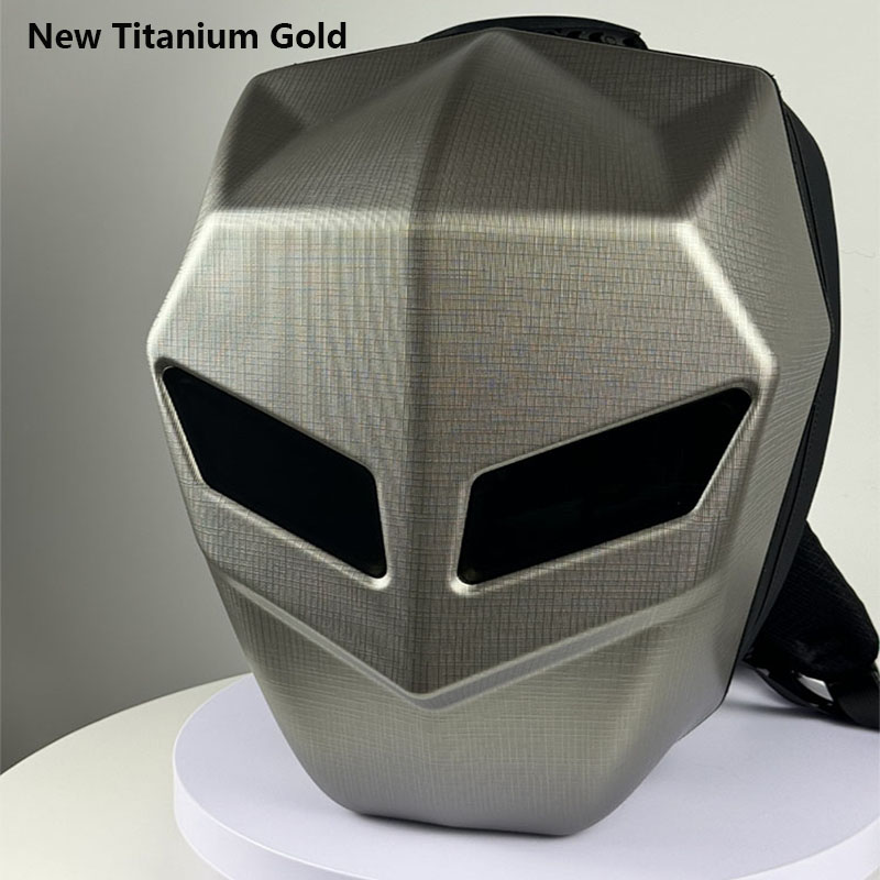Motorcycle Helmet Backpack Waterproof Led - Knight Cycling Backpack with Eye Motorcycle