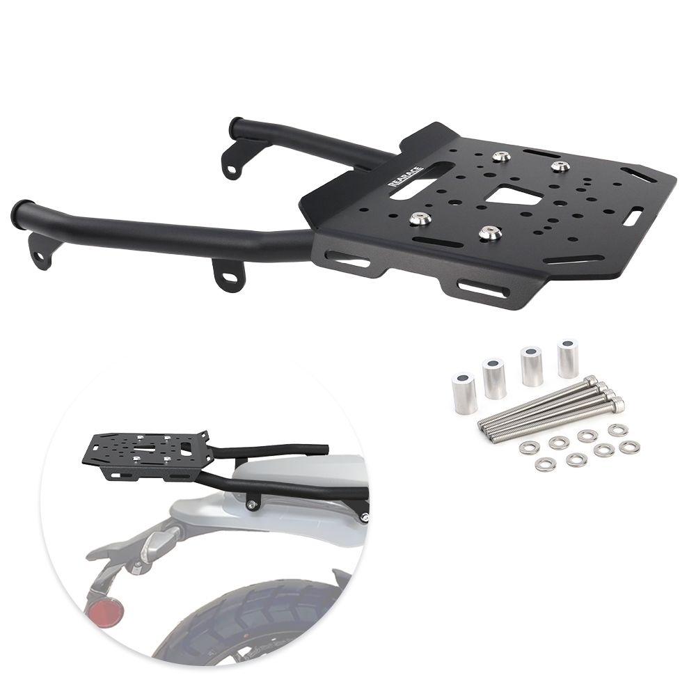 Motorcycle Luggage Rack Rear Carrier Steel - Motorcycle Rear Luggage Rack Carrier Case