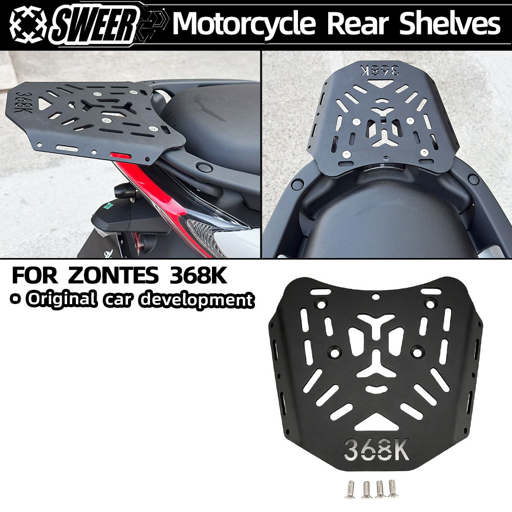 Motorcycle Luggage Rack Rear Carrier Steel - New Product For ZONTES 368K Carbon