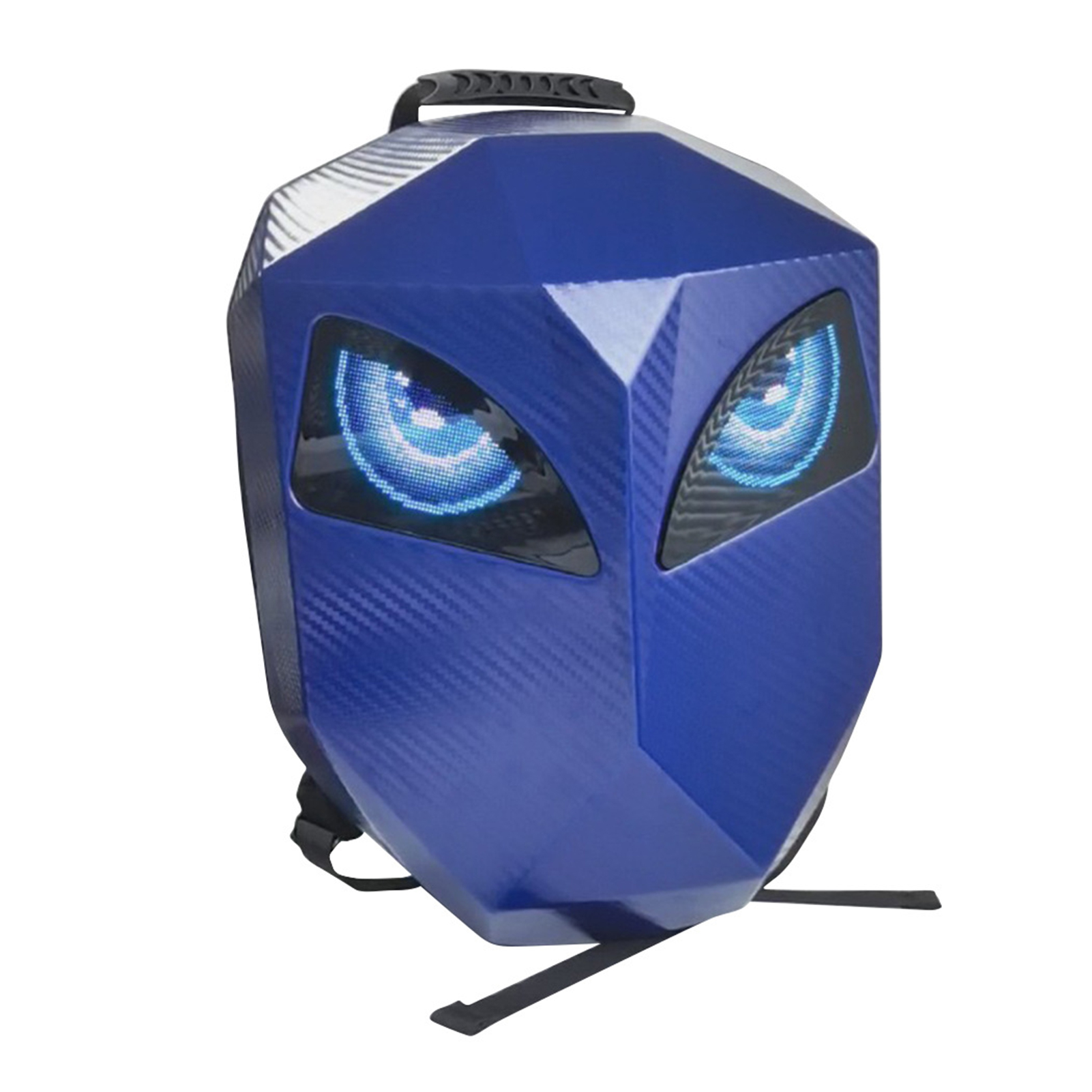 Motorcycle Helmet Backpack Waterproof Led - LED Backpack For Man PVC Hard