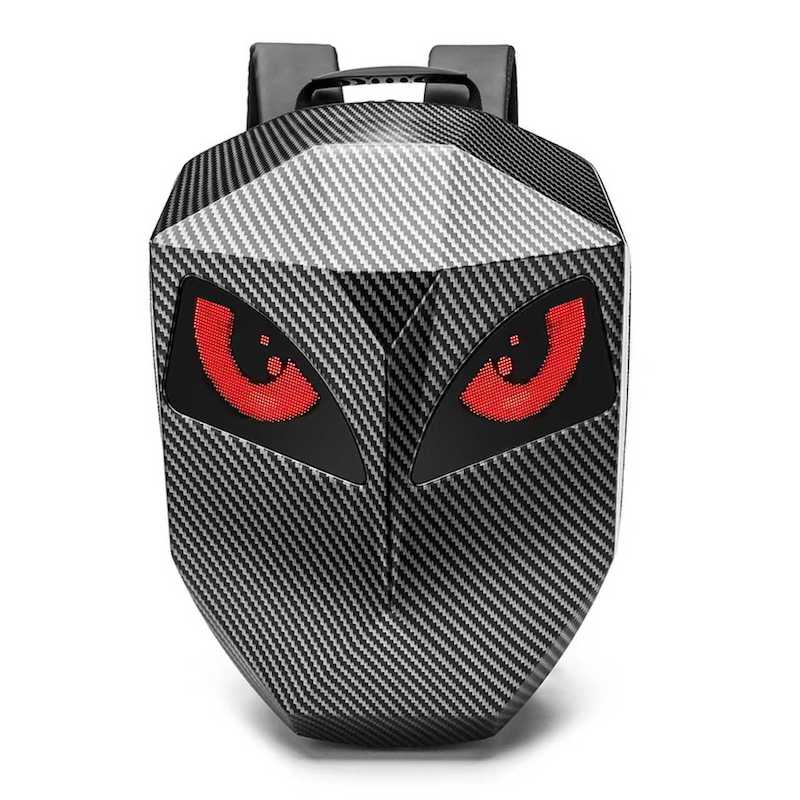 Motorcycle Helmet Backpack Waterproof Led - Smart Ironman LED Backpack For Man