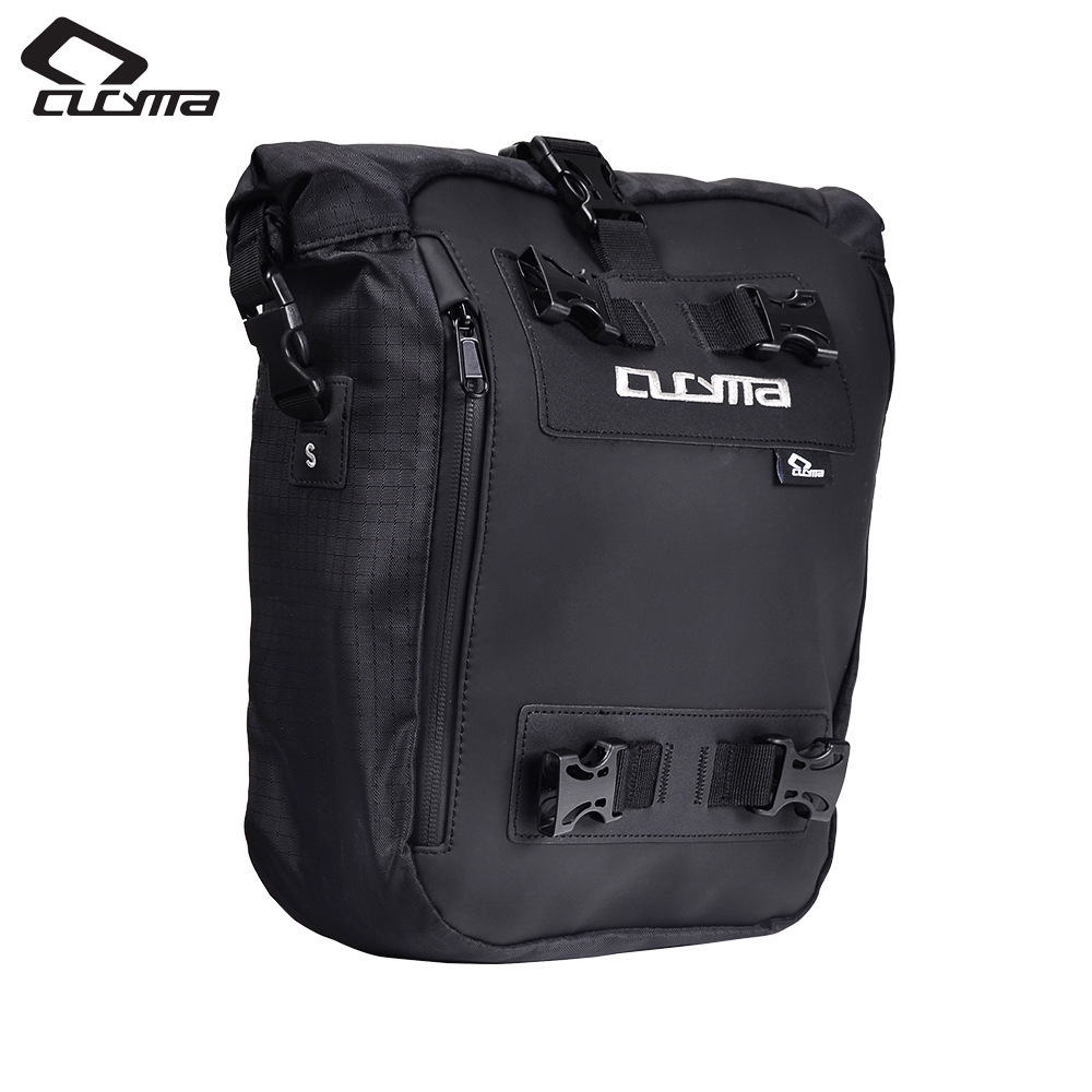 Motorcycle Tail Bag Waterproof Roll Top - Waterproof Motorcycle Rear Seat Bag Small