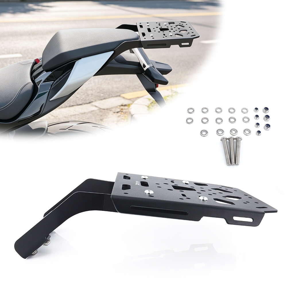 Motorcycle Luggage Rack Rear Carrier Steel - Rear Luggage Rack Motorcycle Carrier Case