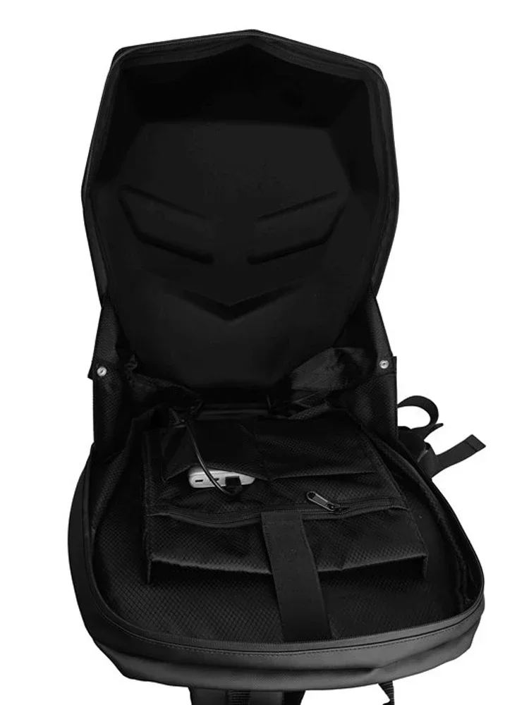 Motorcycle backpack with LED e - đánh giá và giá Motorcycle Helmet Backpack Waterproof Led