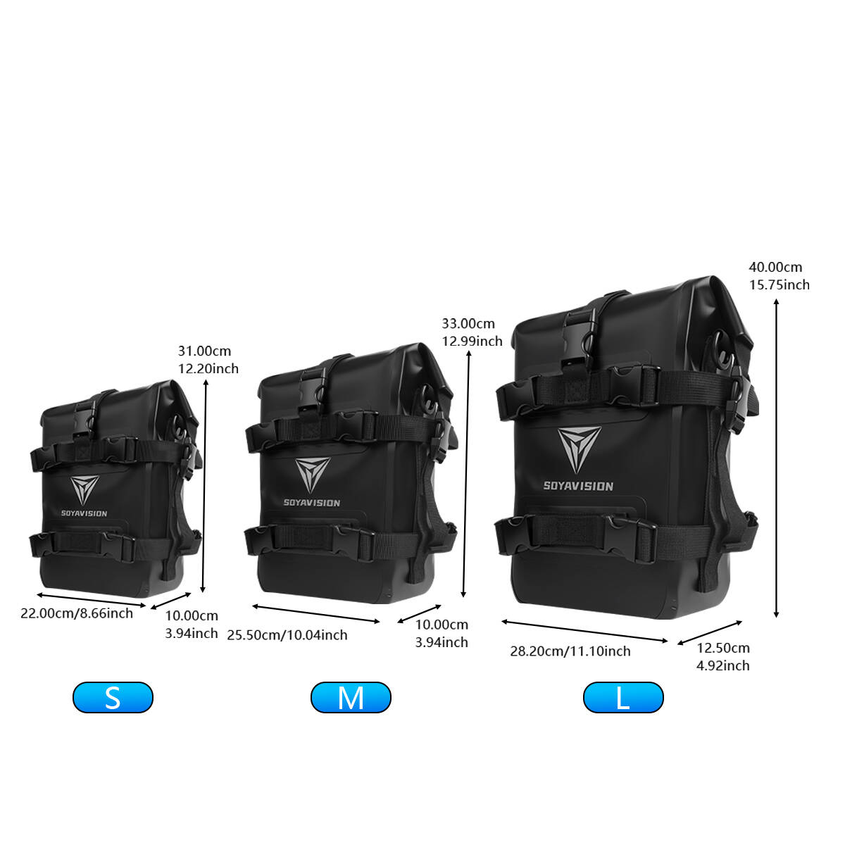 S/M/L Outdoor Tank Side Bag Mo - đánh giá và giá Motorcycle Crash Bar Waterproof Dry Bag