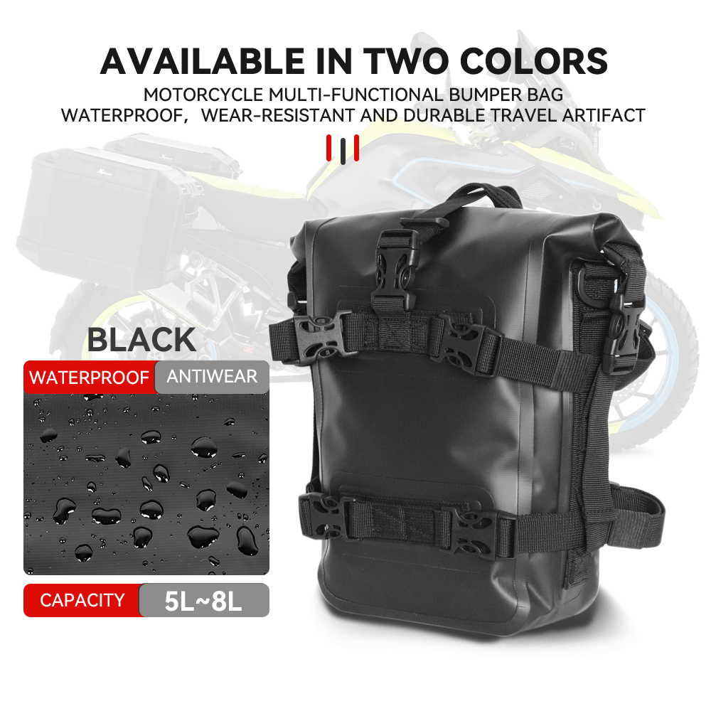 Motorcycle Bumper Crash Bar Ba - đánh giá và giá Motorcycle Crash Bar Waterproof Dry Bag
