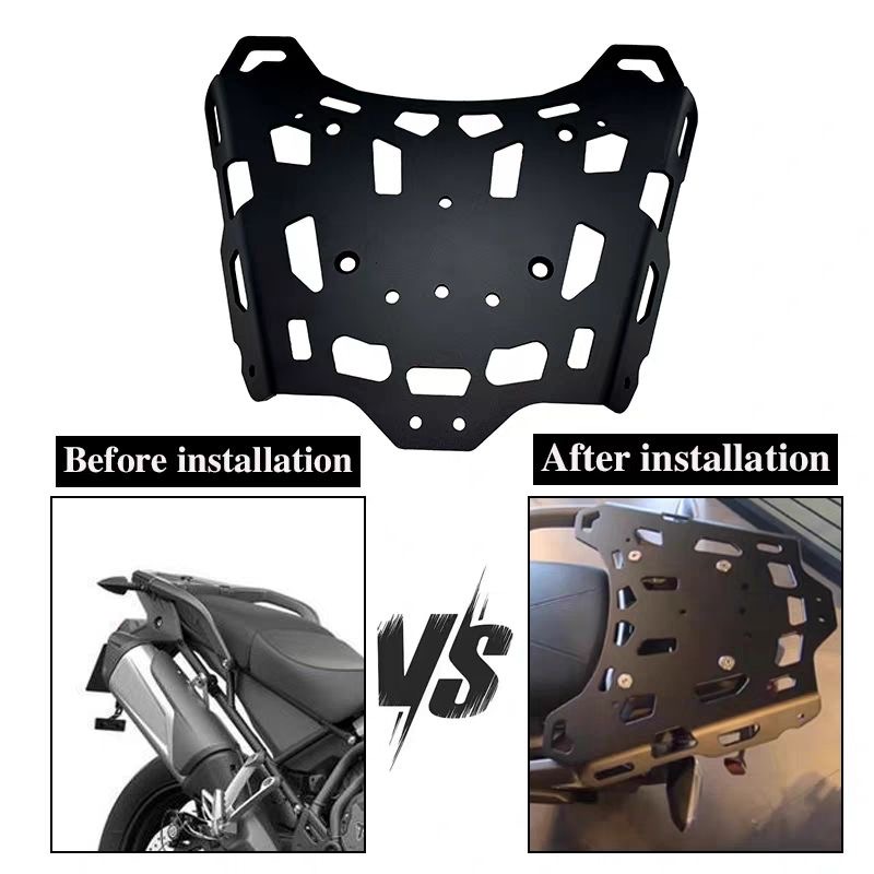 For Tiger 900 Rally Pro GT Pro - đánh giá và giá Motorcycle Luggage Rack Rear Carrier Steel