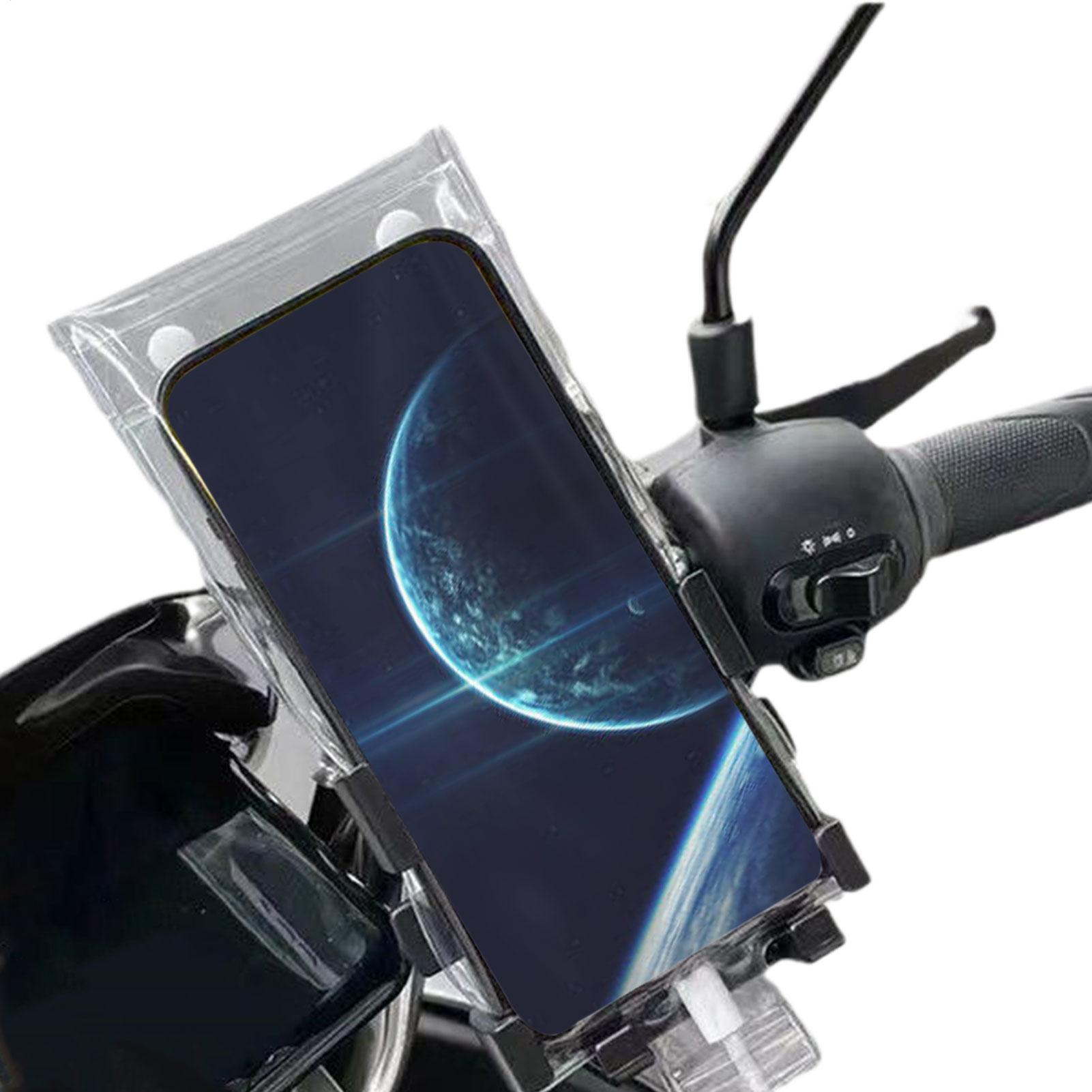 Transparent Waterproof Phone C - đánh giá và giá Waterproof Motorcycle Handlebar Bag Pouch