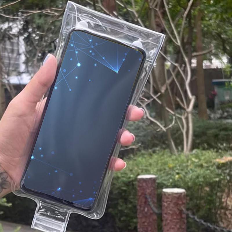 Transparent Waterproof Phone C - đánh giá và giá Waterproof Motorcycle Handlebar Bag Pouch