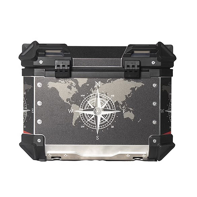 36L 45L 55L 65L Aluminum Motor - đánh giá và giá Aluminum Top Case Luggage Box 45L 55L