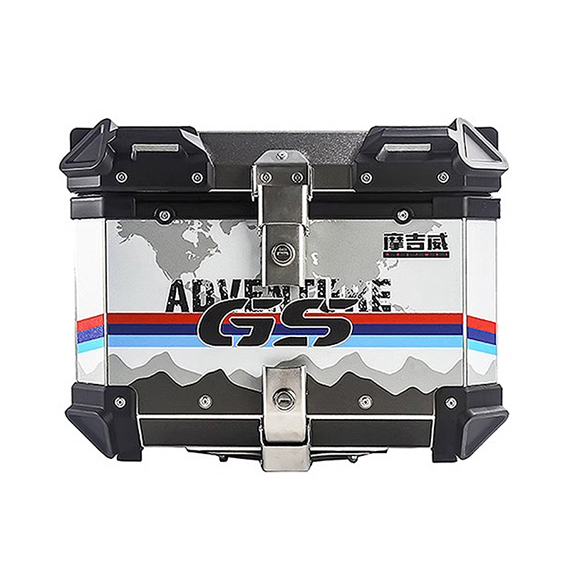 36L 45L 55L 65L Aluminum Motor - đánh giá và giá Aluminum Top Case Luggage Box 45L 55L