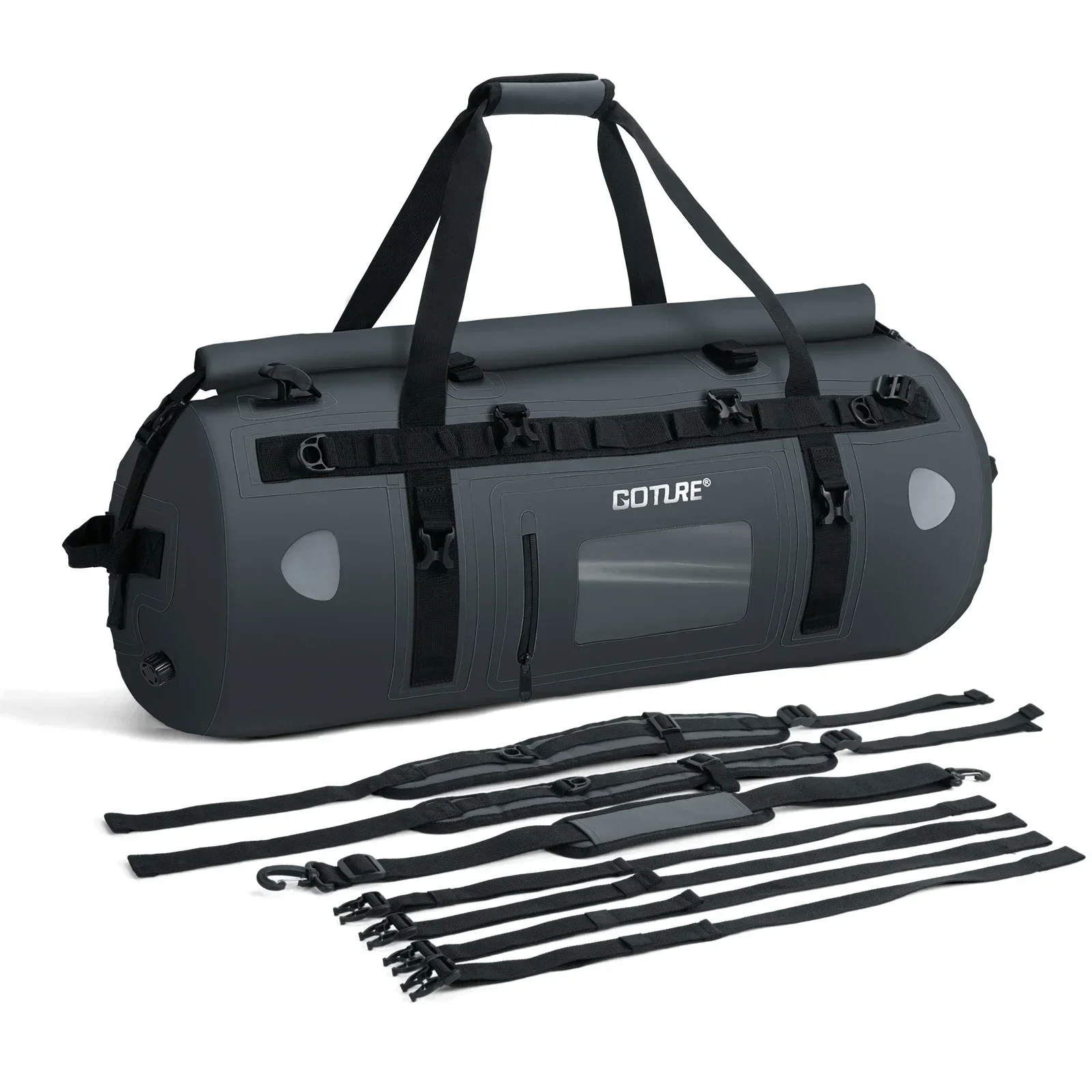 Goture Roll Top Waterproof Dry - đánh giá và giá Motorcycle Tail Bag Waterproof Roll Top
