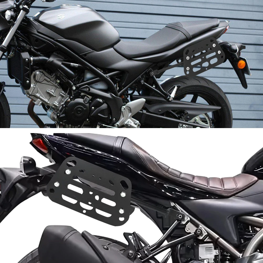 SV650X Side Luggage Panniers H - đánh giá và giá Pannier Mounting Bracket Rack Kit Motorcycle