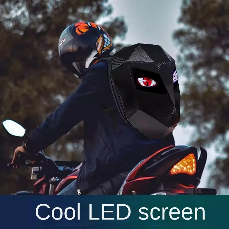 LOY LED Mochila Knight Cycling - đánh giá và giá Motorcycle Helmet Backpack Waterproof Led