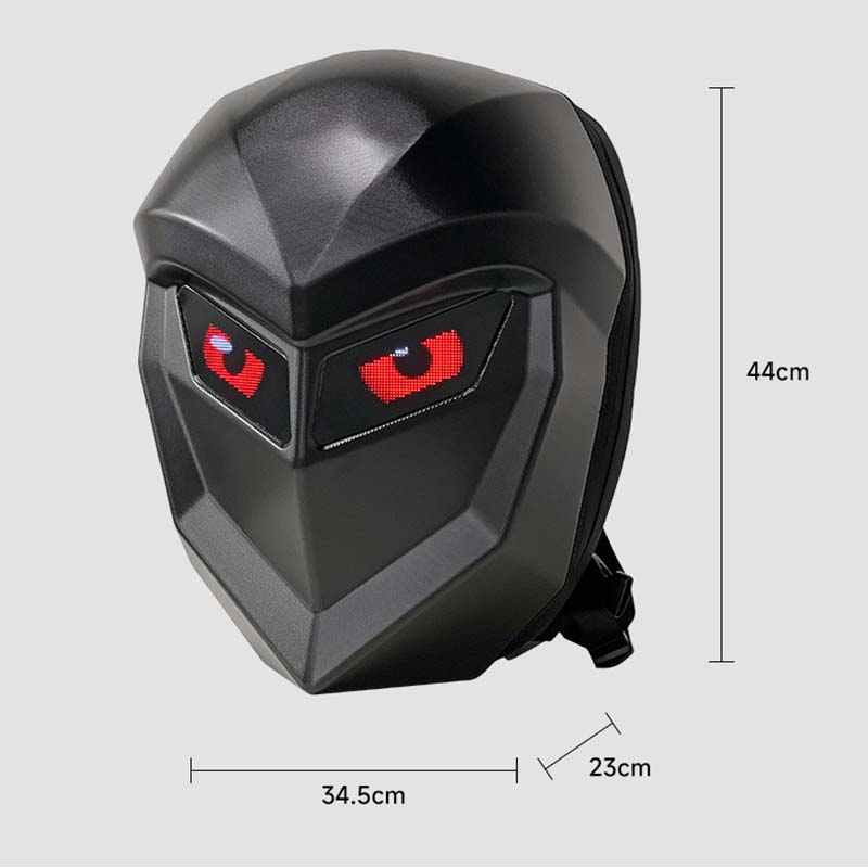 Motorcycle Bag Hard-Shell Wate - đánh giá và giá Motorcycle Helmet Backpack Waterproof Led