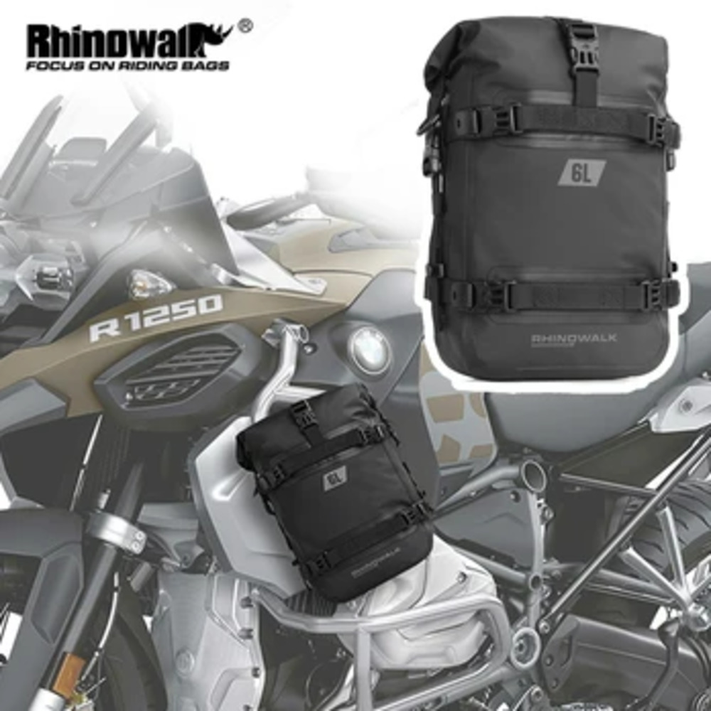 Rhinowalk 6L Crash Bar Dry Bag - đánh giá và giá Motorcycle Crash Bar Waterproof Dry Bag
