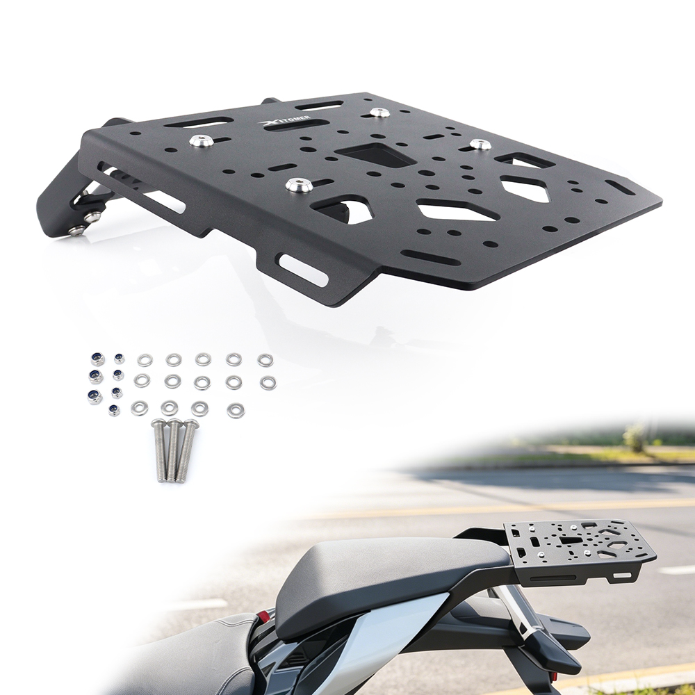 Motorcycle Rear Luggage Rack C - đánh giá và giá Motorcycle Luggage Rack Rear Carrier Steel