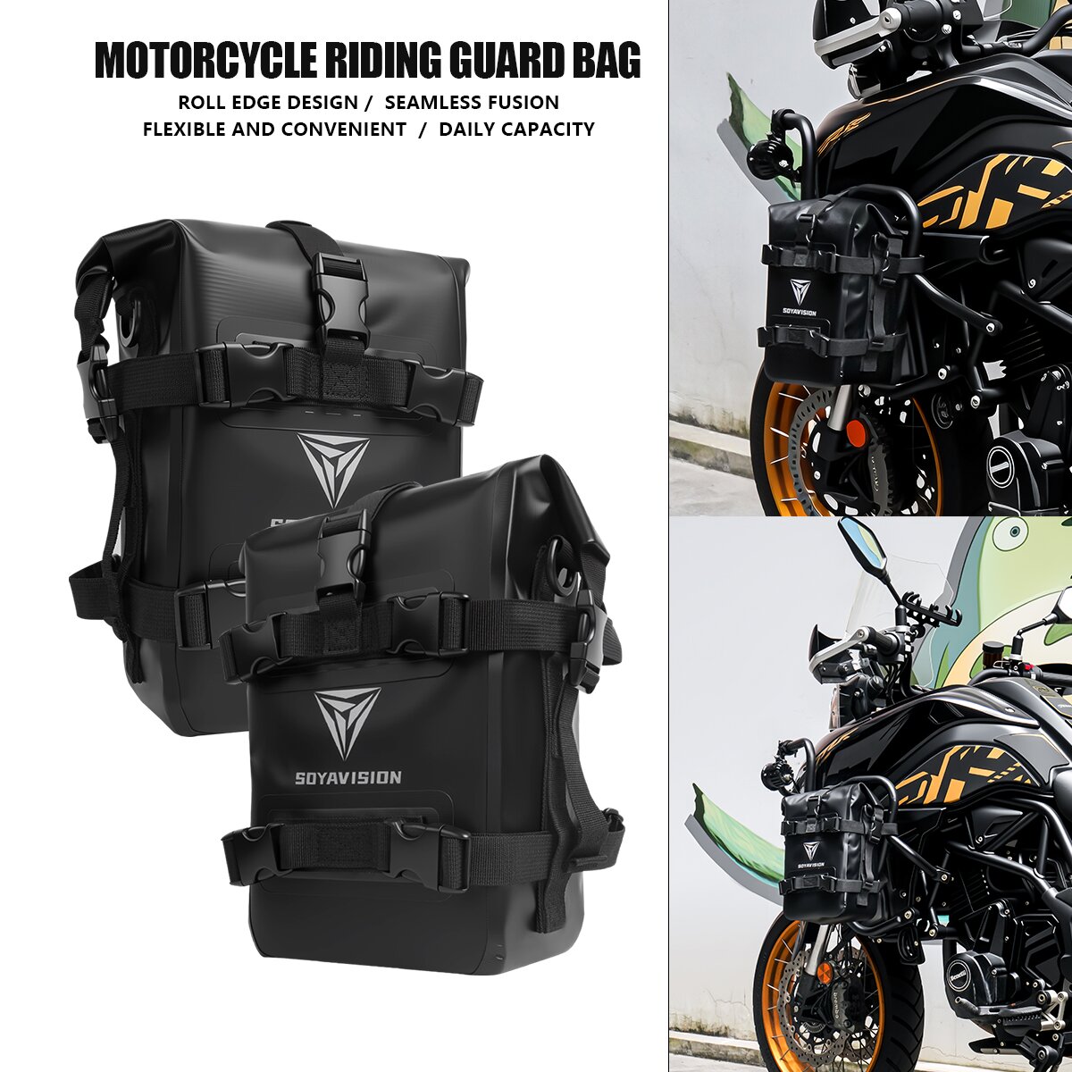Outdoor Tank Side Bag Motorcyc - đánh giá và giá Motorcycle Crash Bar Waterproof Dry Bag