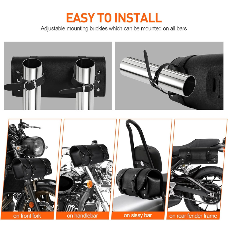 Motorcycle Tool Bag Waterproof - đánh giá và giá Waterproof Motorcycle Handlebar Bag Pouch