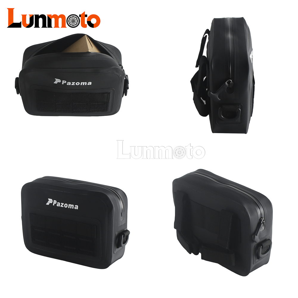 Motorcycle Front Handle Bars B - đánh giá và giá Waterproof Motorcycle Handlebar Bag Pouch