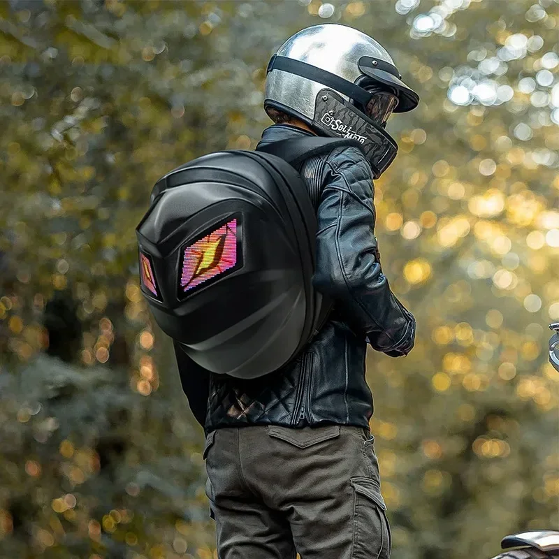 LoyLED Motorcycle Backpack, Lu - đánh giá và giá Motorcycle Helmet Backpack Waterproof Led