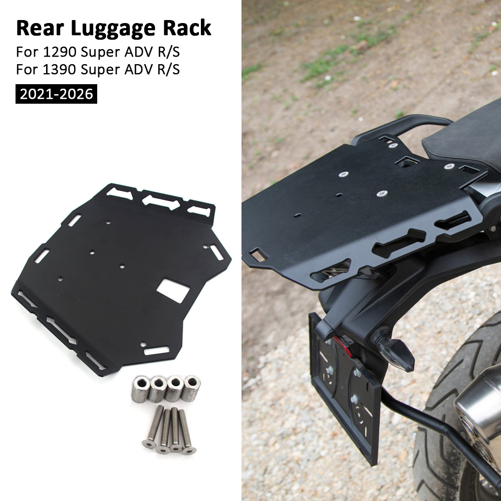 For 1390 Super Adventure R/S M - đánh giá và giá Motorcycle Luggage Rack Rear Carrier Steel