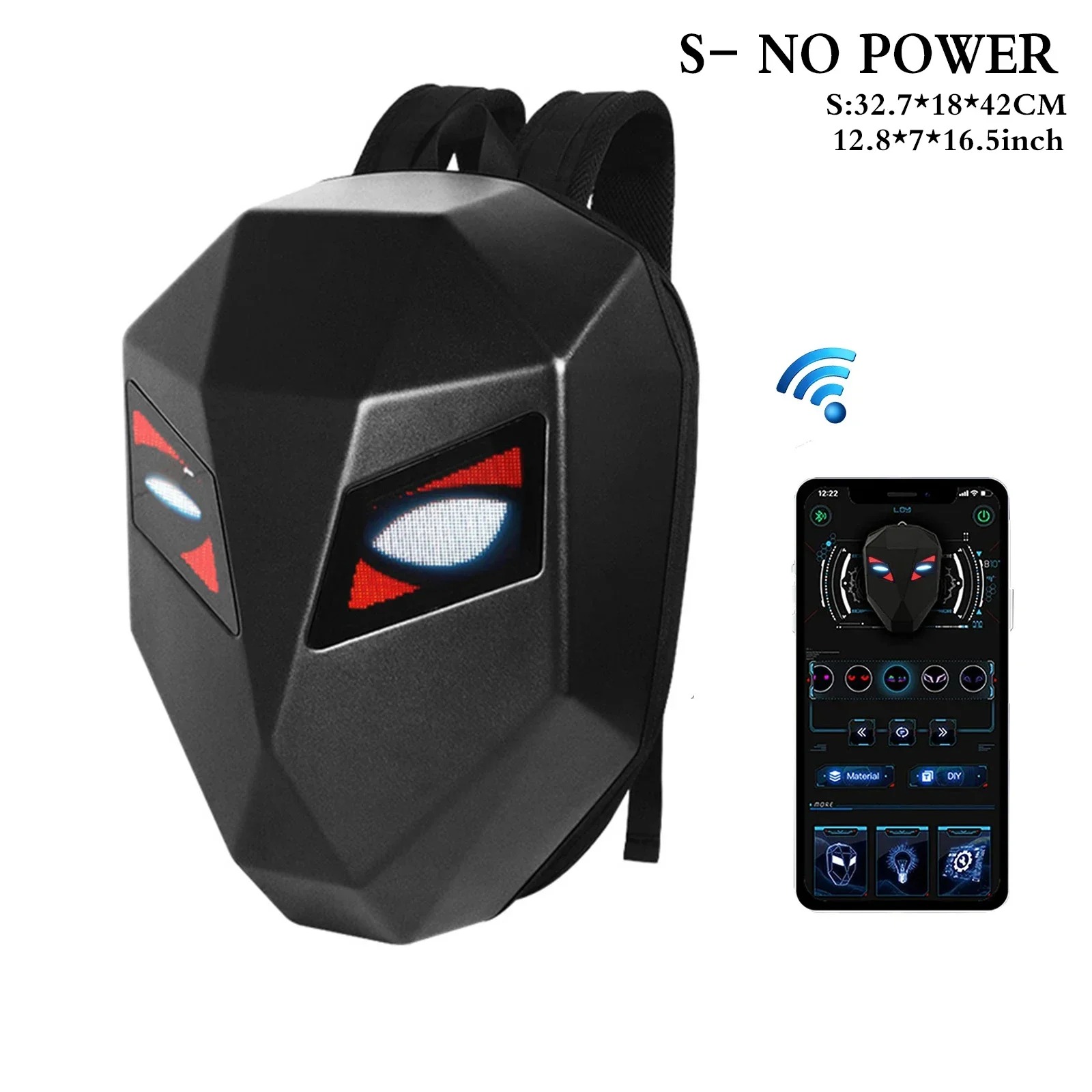 Knight Cycling Backpack with E - đánh giá và giá Motorcycle Helmet Backpack Waterproof Led