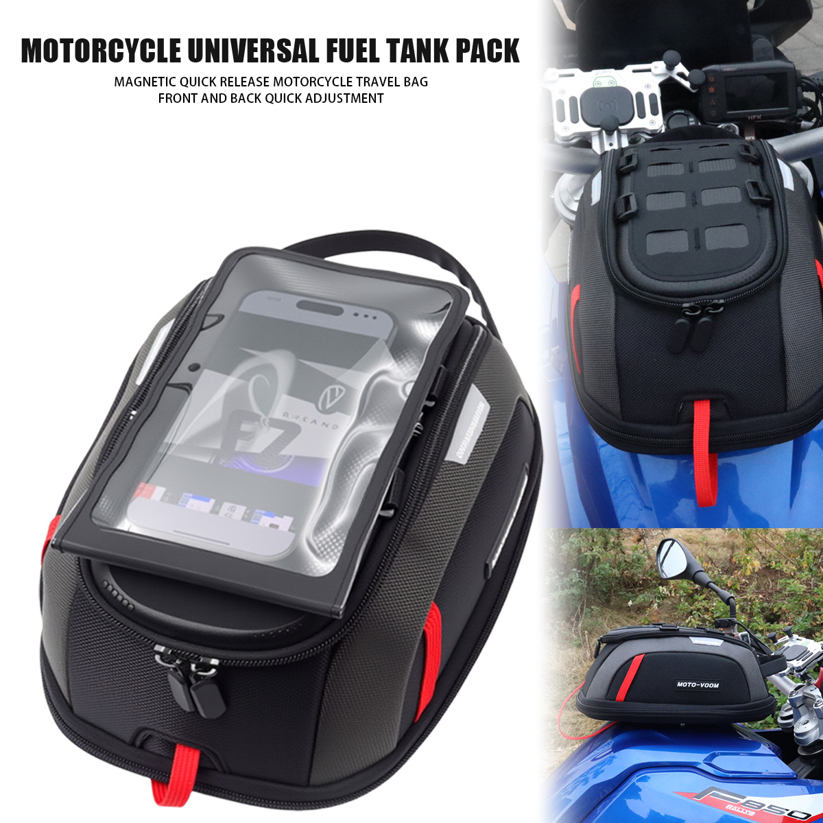 Motorbike Fuel Oil Tank Bag Po - đánh giá và giá Motorcycle Tank Bag Magnetic Quick Release