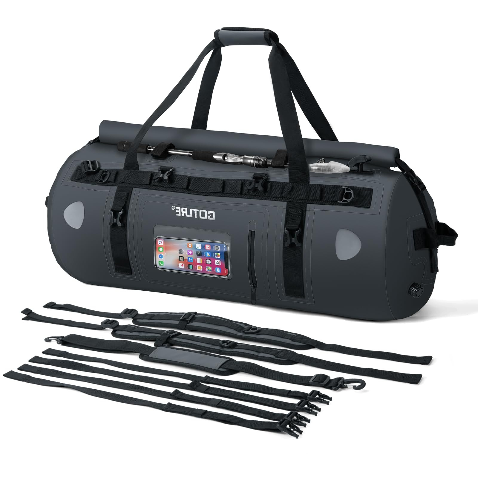 Goture Motorcycle Dry Bag Wate - đánh giá và giá Motorcycle Tail Bag Waterproof Roll Top