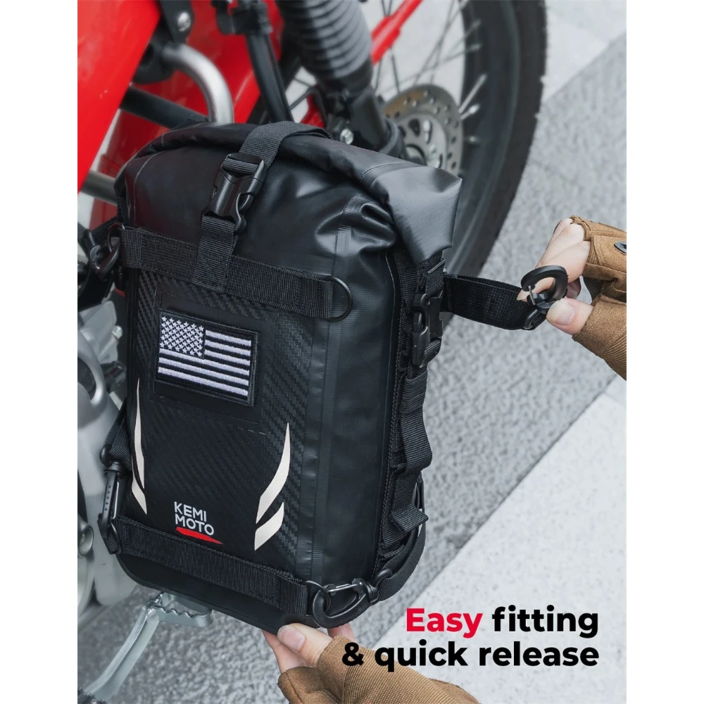 Motorcycle Waterproof Side Bag - đánh giá và giá Motorcycle Crash Bar Waterproof Dry Bag