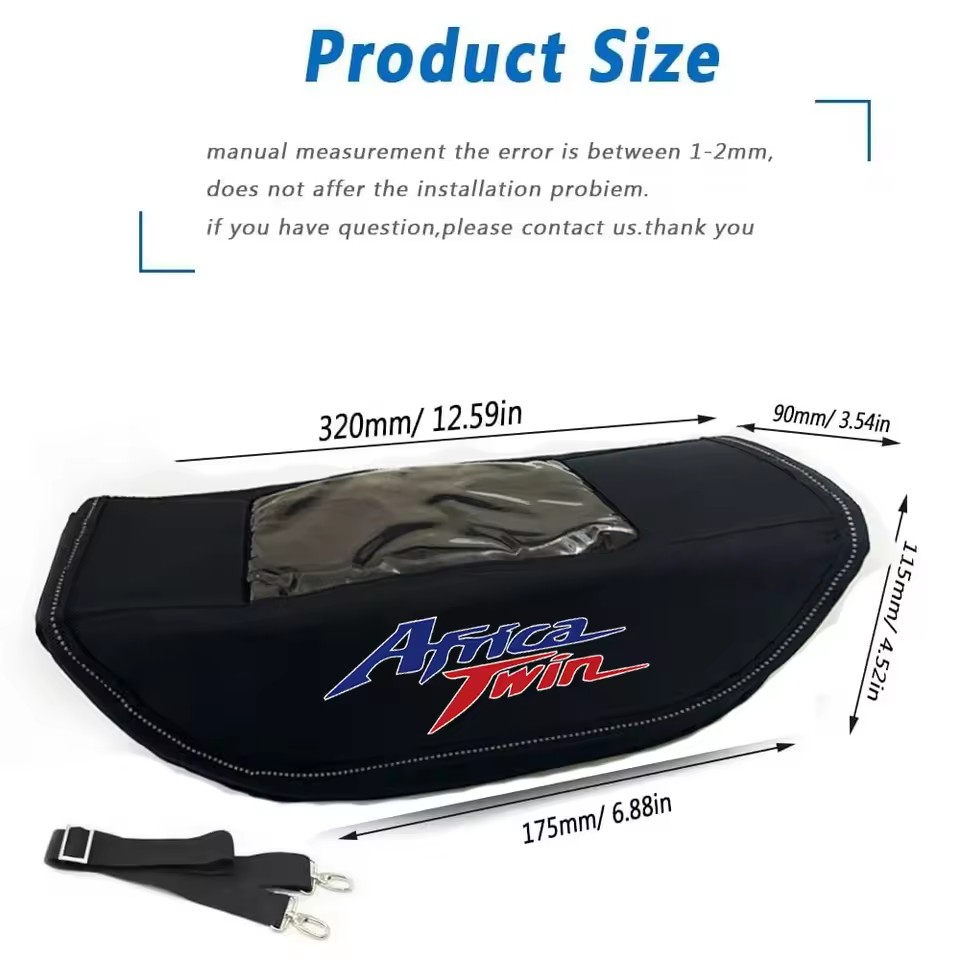 Africa Twin CRF 1100 L Handleb - đánh giá và giá Waterproof Motorcycle Handlebar Bag Pouch