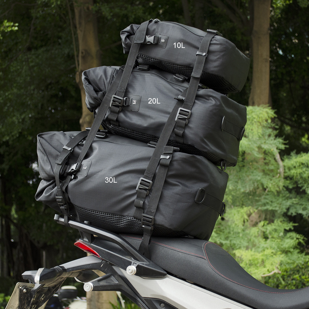 CUCYMA Waterproof Motorcycle R - đánh giá và giá Motorcycle Tail Bag Waterproof Roll Top