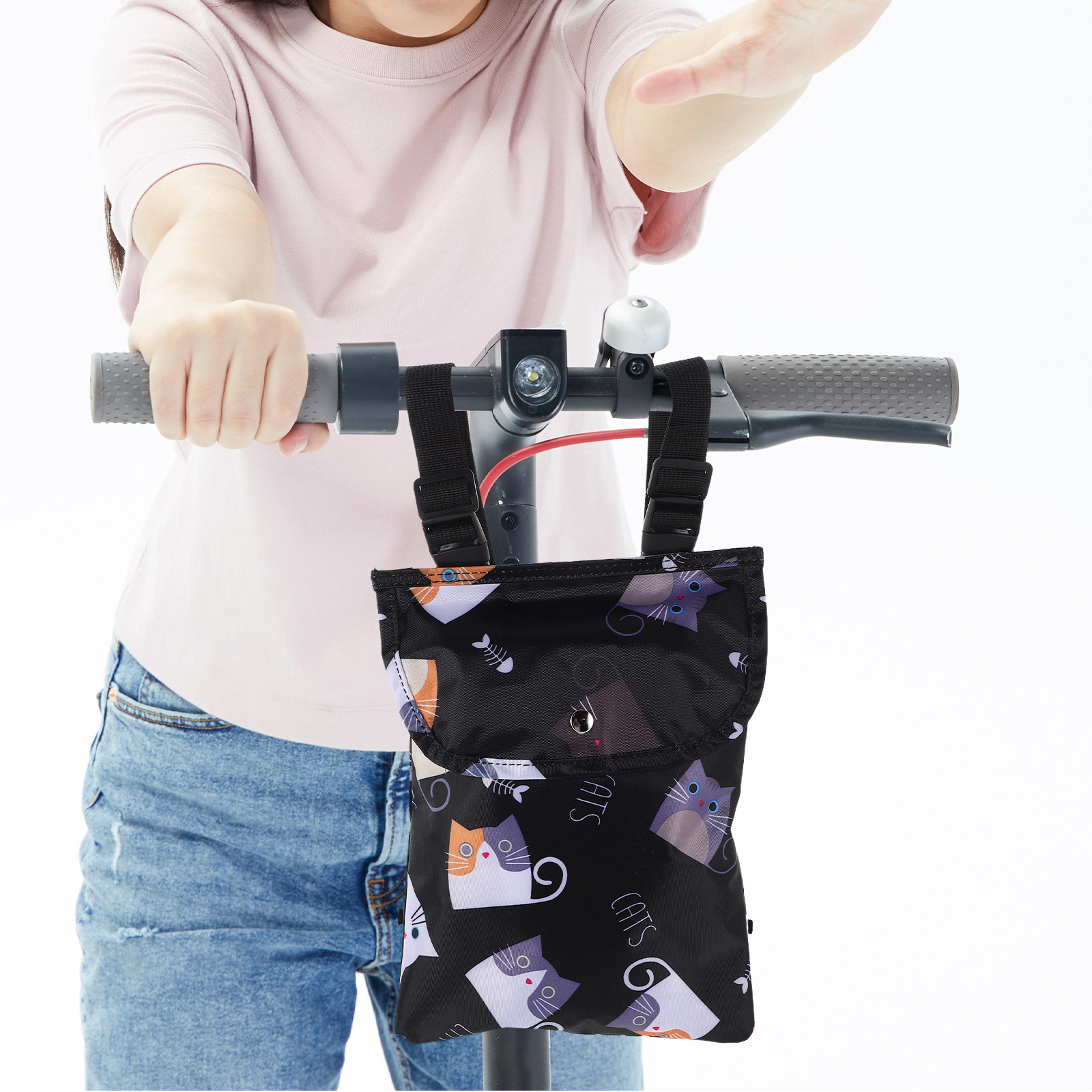 Electric Bike Front Bag Large  - đánh giá và giá Waterproof Motorcycle Handlebar Bag Pouch