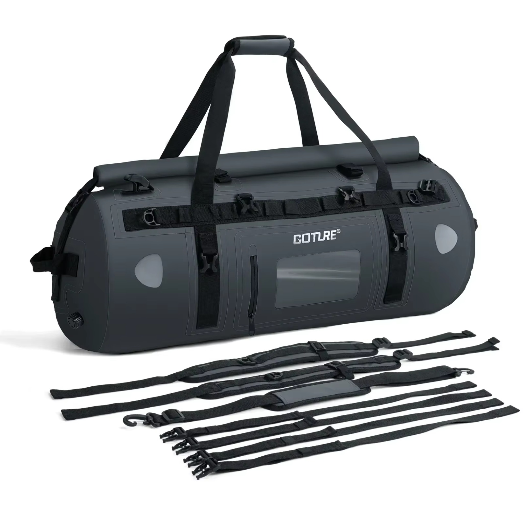 Goture 40/60L Waterproof Motor - đánh giá và giá Motorcycle Tail Bag Waterproof Roll Top