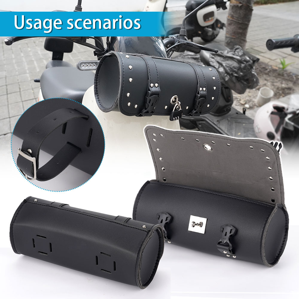 Motorcycle Luggage Storage Pou - đánh giá và giá Waterproof Motorcycle Handlebar Bag Pouch