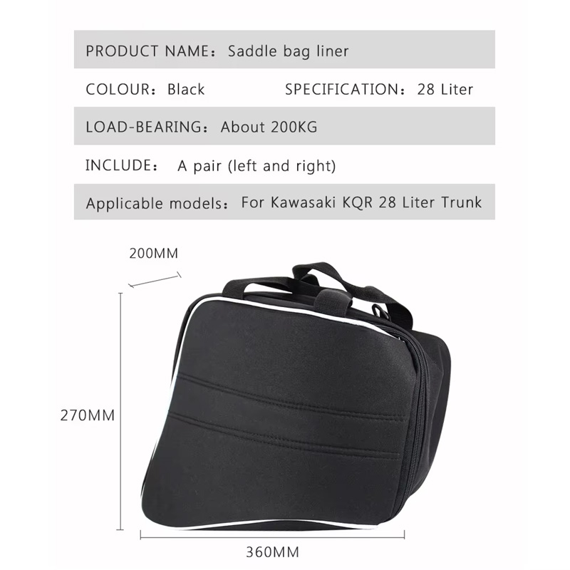 Motorcycle Pannier Inner Liner - đánh giá và giá Motorcycle Saddlebags Hard Luggage Panniers