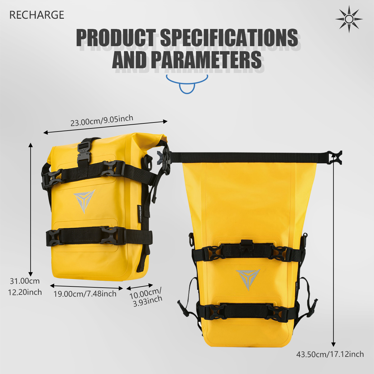 Outdoor Tank Side Bag Motorcyc - đánh giá và giá Motorcycle Crash Bar Waterproof Dry Bag
