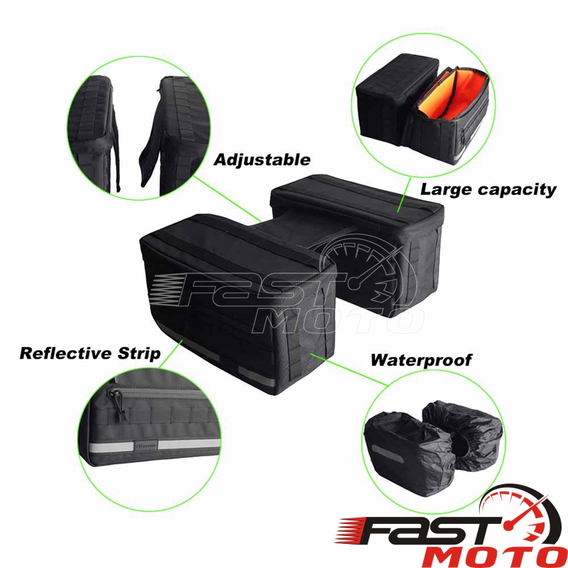 Motorcycle Travel Bag Saddleba - đánh giá và giá Waterproof Motorcycle Handlebar Bag Pouch