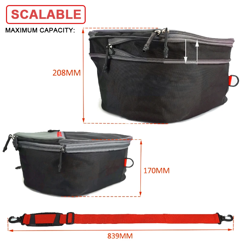 New For Yamaha Tracer 9 / 900  - đánh giá và giá Motorcycle Saddlebag Liner Inner Bags
