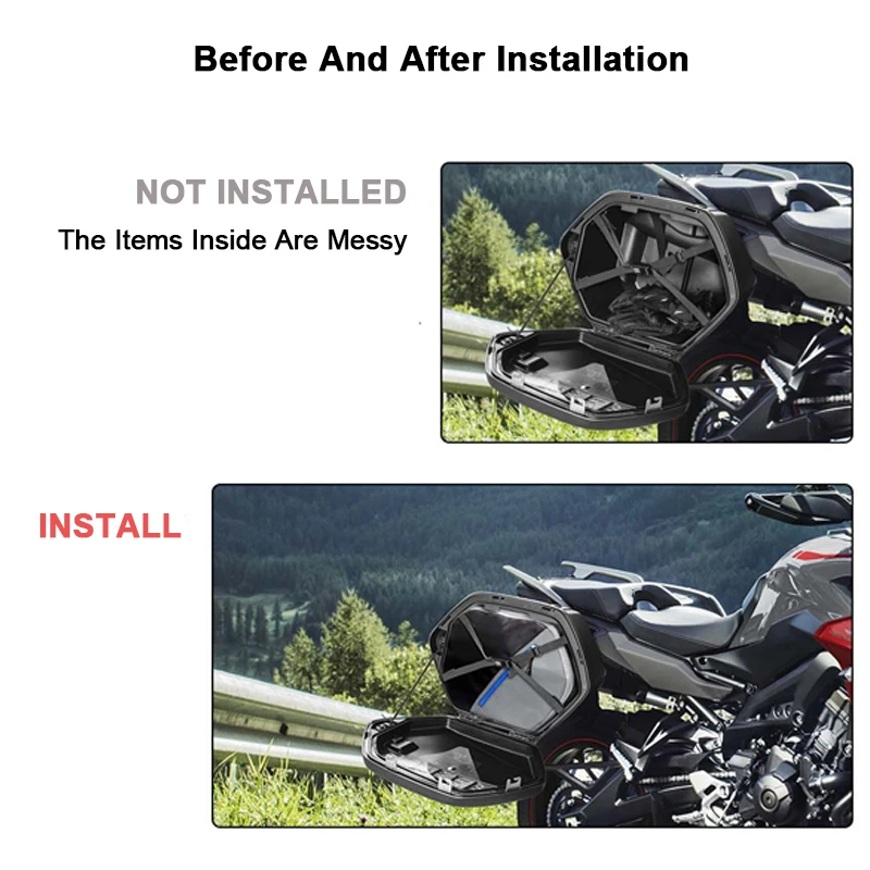 New For Yamaha Tracer 9 / 900  - đánh giá và giá Motorcycle Saddlebag Liner Inner Bags
