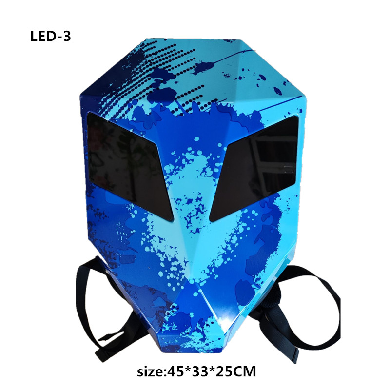 LED Backpack Motorcycle helmet - đánh giá và giá Motorcycle Helmet Backpack Waterproof Led