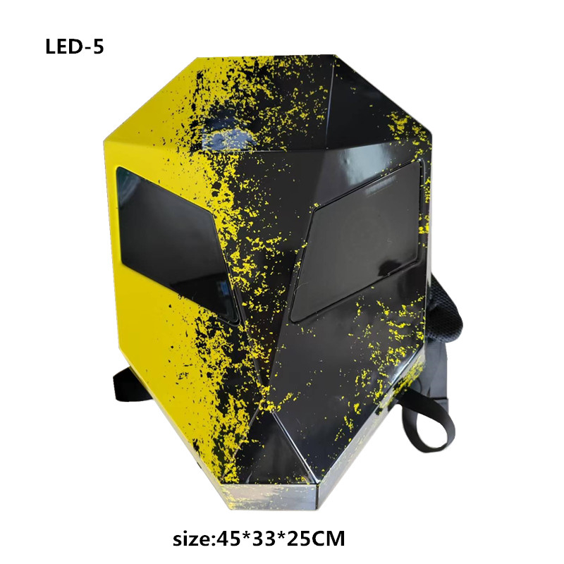 LED Backpack Motorcycle helmet - đánh giá và giá Motorcycle Helmet Backpack Waterproof Led