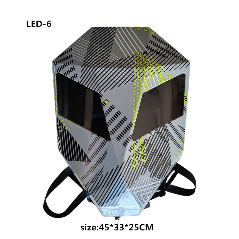LED Backpack Motorcycle helmet - đánh giá và giá Motorcycle Helmet Backpack Waterproof Led