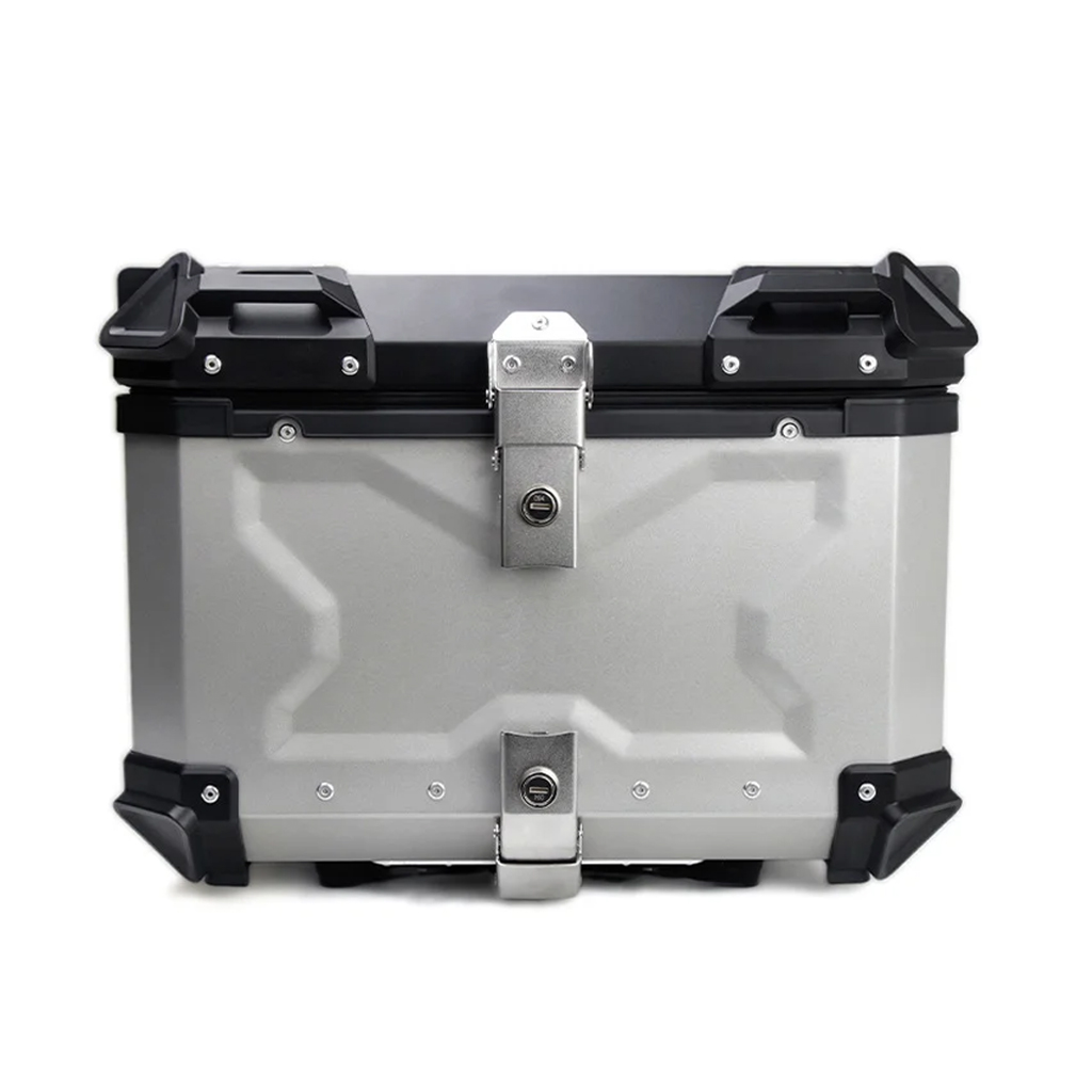 Aluminum Motorcycle Box 45L 55 - đánh giá và giá Aluminum Top Case Luggage Box 45L 55L