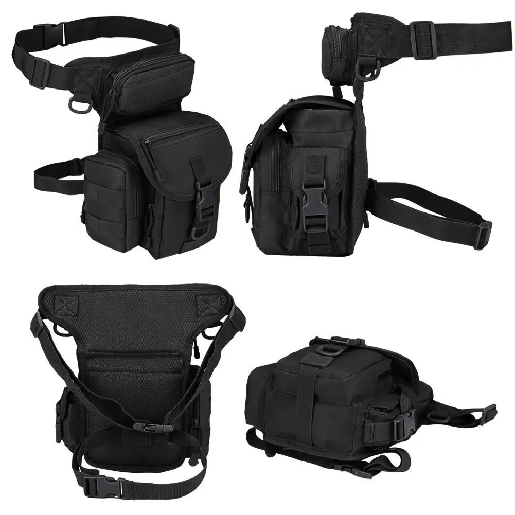 Tactical Drop Leg Pouch Bag Th - đánh giá và giá Motorcycle Leg Bag Drop Thigh Pouch