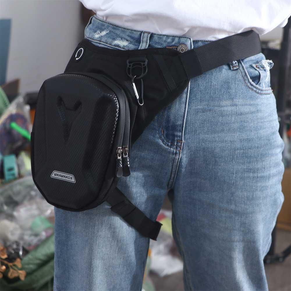 Thigh Belt Storage Pouch Fanny - đánh giá và giá Motorcycle Leg Bag Drop Thigh Pouch